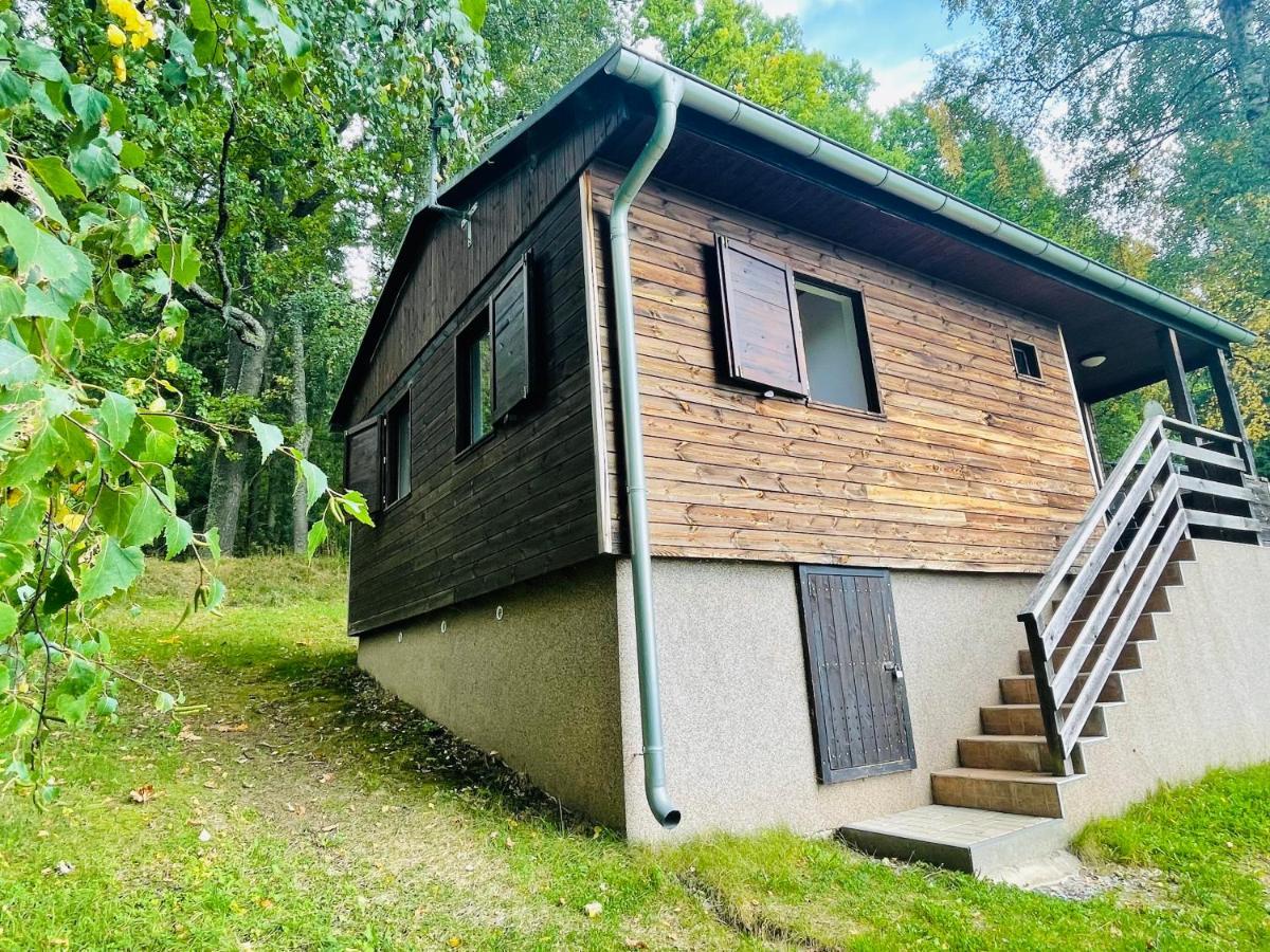 Chata Adam u Lipna Horní Planá Bagian luar foto