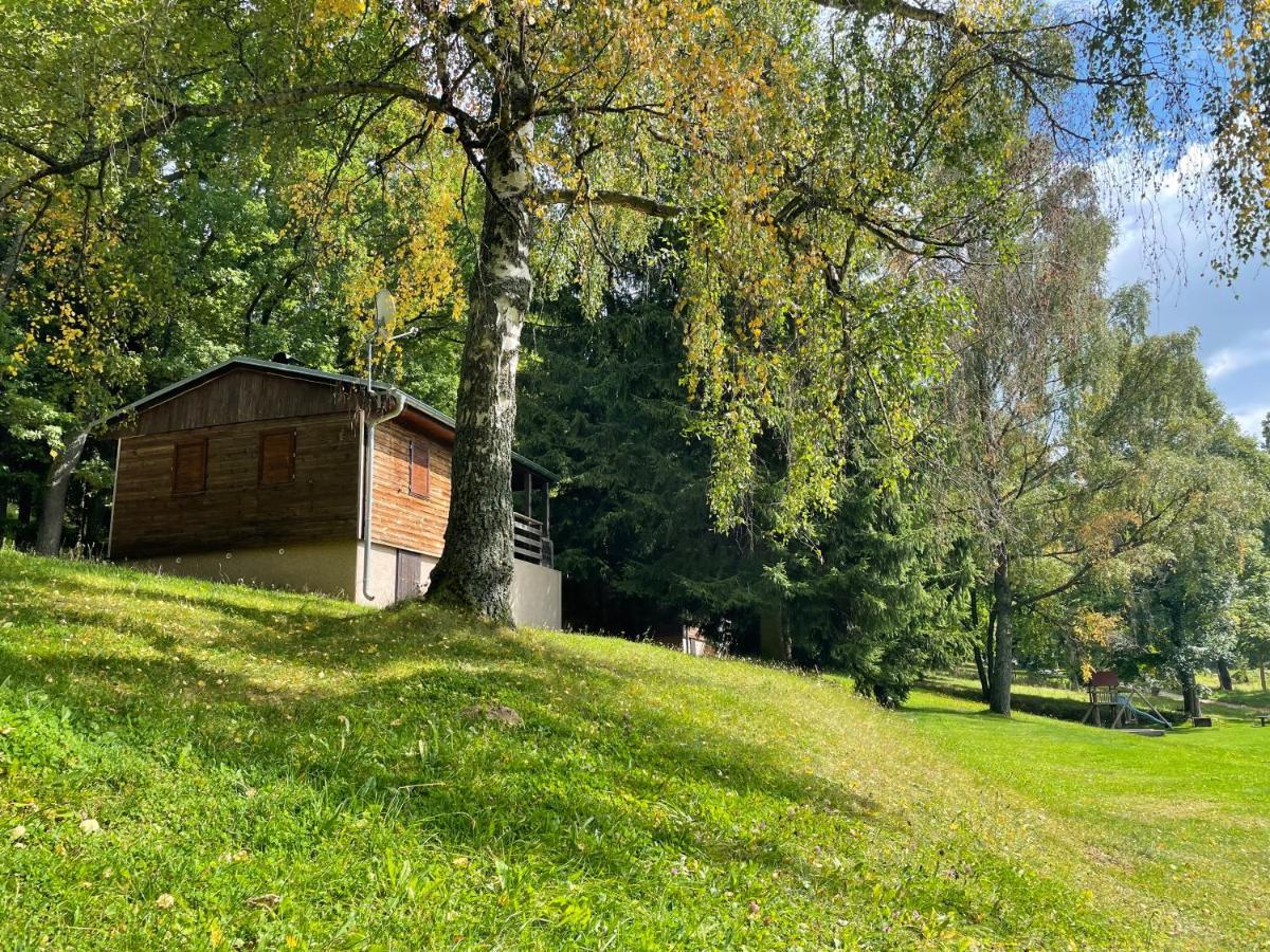 Chata Adam u Lipna Horní Planá Bagian luar foto